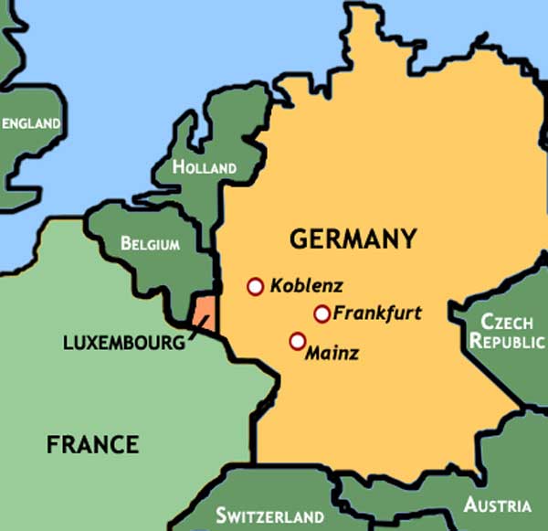 map germany holland